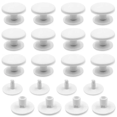 16 piezas Remaches para Manijas de Bolsa de Playa, Cierre Doble a Presión de Plástico, Goma Grande... Foto 1 de 4