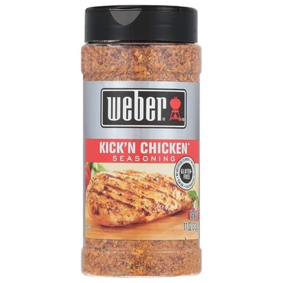 Condimento de pollo Weber Kick'n 11 oz Foto 1 de 4