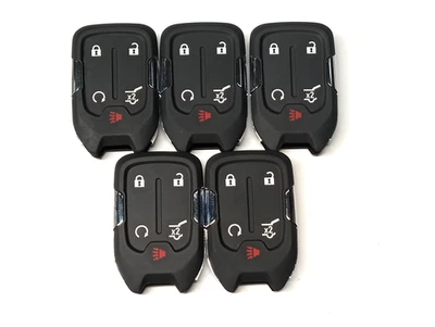 LOT OF 5 OEM GMC SMART KEY FOB REMOTES  HYQ1ES 5 BUTTONS - Image 1 of 4