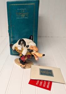 NOS 1990's WDCC Big Bad Wolf."I'm a Poor Little Sheep"  Disney COA 7" 250837G - Picture 1 of 21