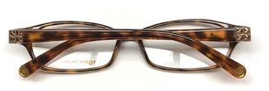 Tory Burch TY 2016B 838 Eyeglasses Glasses Brown Tortoise Amber Crystals 52mm - Picture 1 of 8