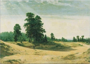 Ivan Shishkin Pintura de Paisaje Arte Escénico Nueva Postal 4x6 MR ALE - Imagen 1 de 2