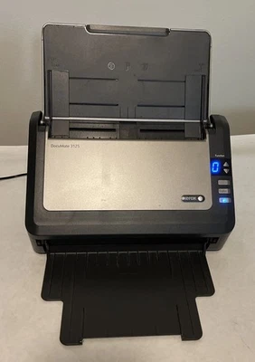 Xerox DocuMate 3125 Duplex Color USB Document Scanner w/ Power Supply Tested - Image 1 of 4