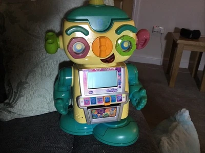 Vtech Cogsley Learning Robot Toy Play Interactive No Longer Read Discs - Image 1 of 4