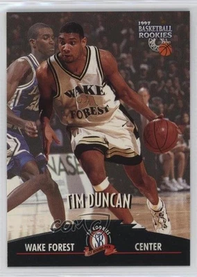 1997 Score Board Rookies Tim Duncan #1 RC HOF - Image 1 of 2