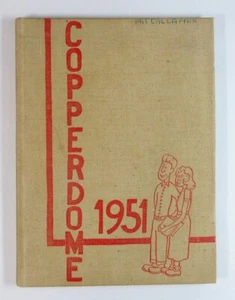 1951 SHOREWOOD JUNIOR/HIGH SCHOOL JAHRBUCH COPPERDOME SHOREWOOD WISCONSIN - Bild 1 von 6