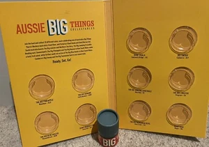 Sealed 2023 Aussie Big Things Coin Set 10x $1 Coins In Tube Unopened + Folder. - Bild 1 von 3