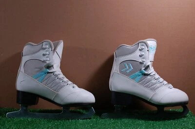 Patín camafeo suave talla 3 niñas figura patines de hielo en muy buena condición #V243 Foto 1 de 4