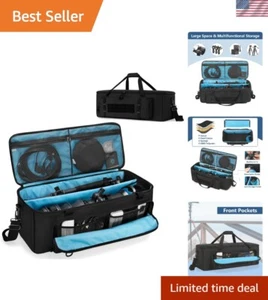 30'' Tripod Travel Bag, Photo Studio Equipment Case with Secure Buckles & Len... - Picture 1 of 8