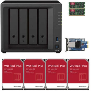 Synology DS923+ 8GB RAM 10GbE 16TB (4x4TB) of WD RED PLUS Drives - Picture 1 of 1