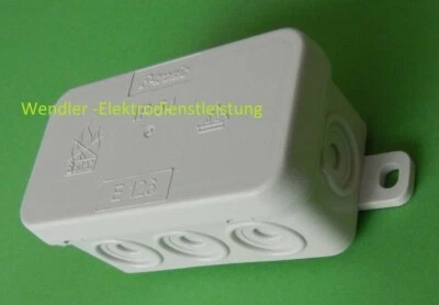 FR Abzweigkasten Abzweigdose 75x37x40mm 400V 2,5 mm² IP 54 - Bild 1 von 2