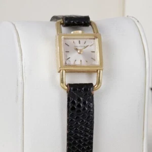 Jaeger-LeCoultre Women Square 16mm 18K Yellow Gold Manual Winding 845 Calibre - Picture 1 of 1