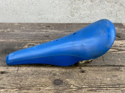 Blue Kashimax Bmx Seat Vintage Old School  - Image 1 of 4