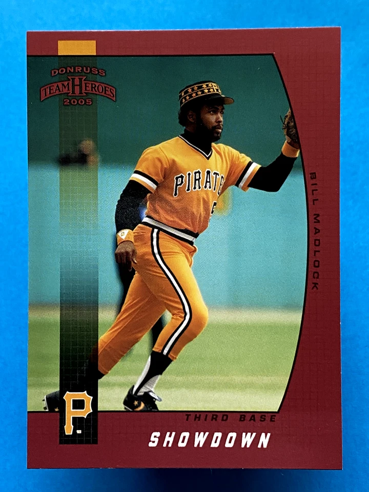 2005 Donruss Team Heroes Showdown Red Bill Madlock #249 - Image 1 of 2