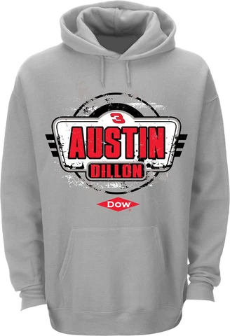 Austin Dillon 2015 Checkered Flag Sports #3 Dow Fan Up Hoodie FREE SHIP! Cover