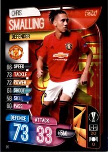 Match Attax Champions League 19/20 - Chris Smalling Manchester United No. 96