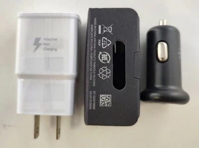 Fast Charger Wall Plug and USB Cable 15W for Samsung Galaxy Android Smartphones - Image 1 of 4