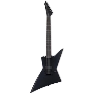 ESP LTD EX-7 Baritone Black Metal B 7-String Electric Guitar Black Satin B-Stock - Picture 1 of 24