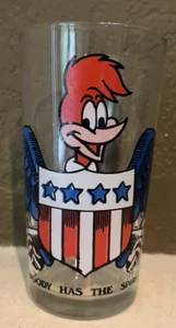 ARBY'S - 1976 - GLAS - WOODYSPECHT - "WOODY HAS THE SPIRIT" - Bild 1 von 6