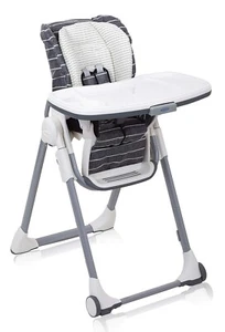 Graco Swift Fold Hochstuhl mit Tisch - Baby mit Liegefunktion suits me grau-weiß - Bild 1 von 8