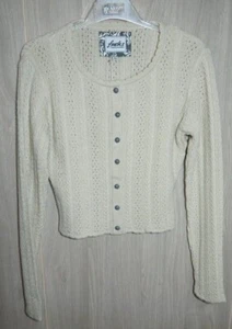 Trachten-Strickjacke Damen in beige von Fuchs Trachtenmode Gr.40 - Bild 1 von 4