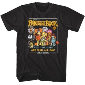 Fraggle Rock Hip-Hip Hooray Men's T Shirt - Picture 1 of 4