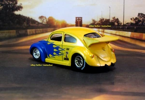Classic Volkswagen Beetle Bug VW Vintage Drag Racing Slicks Model - Picture 1 of 9