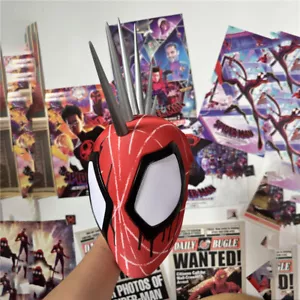 Spider-Man Across the Spider-Verse Punk Hobie Eye Mask Cosplay Costume 3D Helmet - Picture 1 of 13
