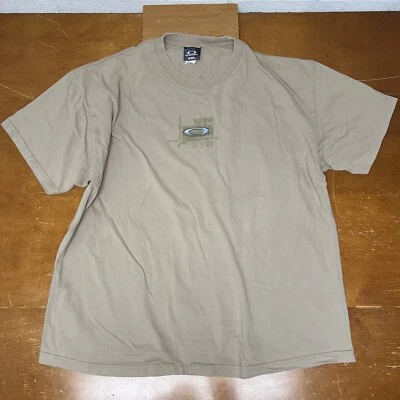 Camisa Oakley vintage para hombre 2XL beige manga corta Foto 1 de 4
