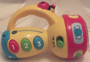 VTech Spin & Learn Color Flashlight - Yellow - Picture 1 of 2