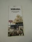 Stamped 1973 Texaco Nebraska State Highway Oil Gas Station Travel Road Mapbox J