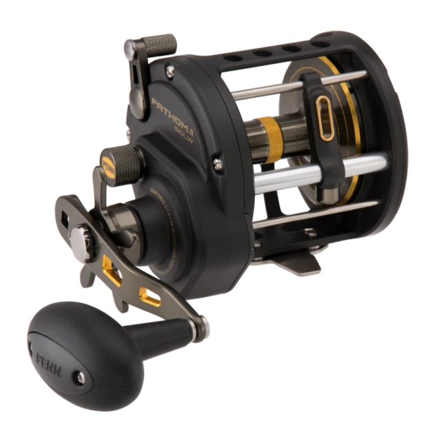 Penn Fathom II LW Fishing Reel - Black/Gold