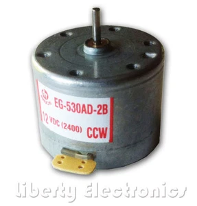 NEW MABUCHI DC 12V CCW Tape Recorder Audio Spindle Motor - model: EG-530AD-2B - Picture 1 of 1