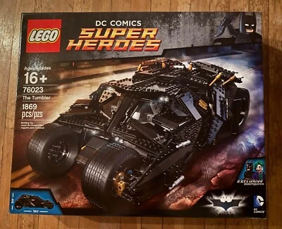 Lego DC Comics Super Heroes The Tumbler (76023) Retired - New- Sealed In Box - Image 1 of 4