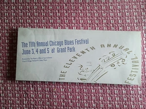 11th Annual Chicago Blues Festival June 3-5, 1994 Program Pamphlet excellent - Picture 1 of 6