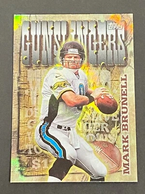 Mark Brunell 1998 Topps Chrome Season's Best Gunslingers Refractor #7 - Image 1 of 4