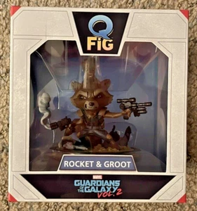Loot Crate Exclusive 2017 QFig Rocket and Groot Figur Guardians 2 neu im Karton - Bild 1 von 5
