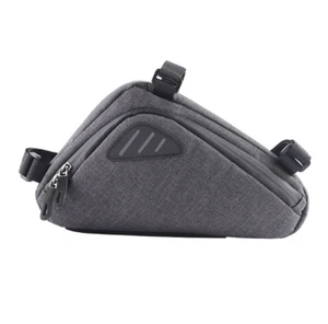 Adjustable Frame Triangle Bike Top Tube Cycling Under Seat Bicycle Storage Bag - Picture 1 of 6