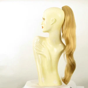 Postiche queue de cheval femme longue 70 cm blond clair doré ref 5 en lg26 - Picture 1 of 7