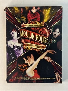 Moulin Rouge 2-Disc DVD Special Edition 2001 Nicole Kidman W/ Slipcover - Picture 1 of 8