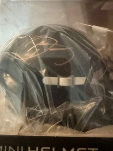 Odell Beckham Jr Autographed Black Matte Mini Helmet Beckett OBJ - Picture 1 of 2