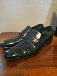 Salvatore Ferragamo Men's Penny Dress Loafer, Size 11 D - Black UG33758 P15 - Picture 1 of 18