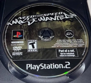 Need for Speed Most Wanted Sony PlayStation 2 PS2 Black Label Disc Only Tested - Picture 1 of 2