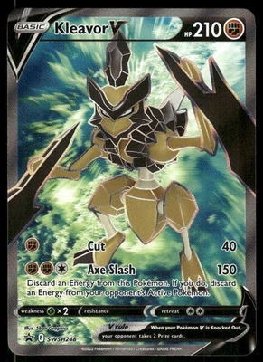 Pokemon TCG SWSH: Sword & Shield Promo Cards #SWSH248 Kleavor V (Full Art) NM - Image 1 of 2