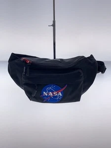 BALENCIAGA waist bag nylon body NASA black 659141 Used - Picture 1 of 6