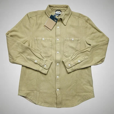 The North Face Valley Twill Long Sleeve Flannel Shirt Khaki Men’s Medium M $100 - Image 1 of 4