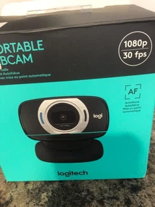 Kamera internetowa Logitech C615 1080P HD 30 kl./s szerokoekranowe połączenia wideo klasa A+ - Zdjęcie 1 z 1