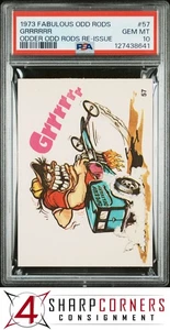 1973 FABULOUS ODD RODS-ODDER ODD RODS RE-ISSUE #57 GRRRRRR POP 4 PSA 10 - Picture 1 of 3