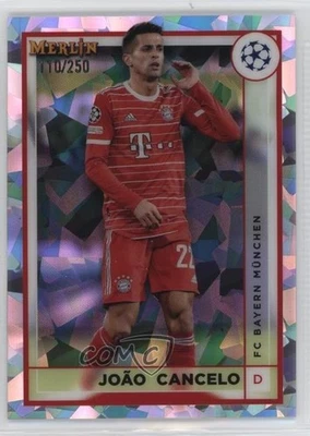 2022 Topps Merlin UEFA Club Competitions Atomic Refractor /250 Joao Cancelo João - Image 1 of 2
