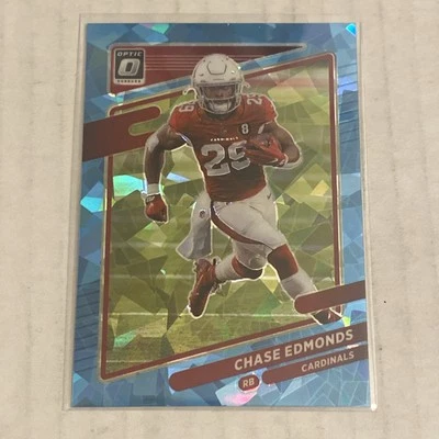 2021 Donruss Optic Chase Edmonds Blue Ice Prizm #6/15 - Image 1 of 2